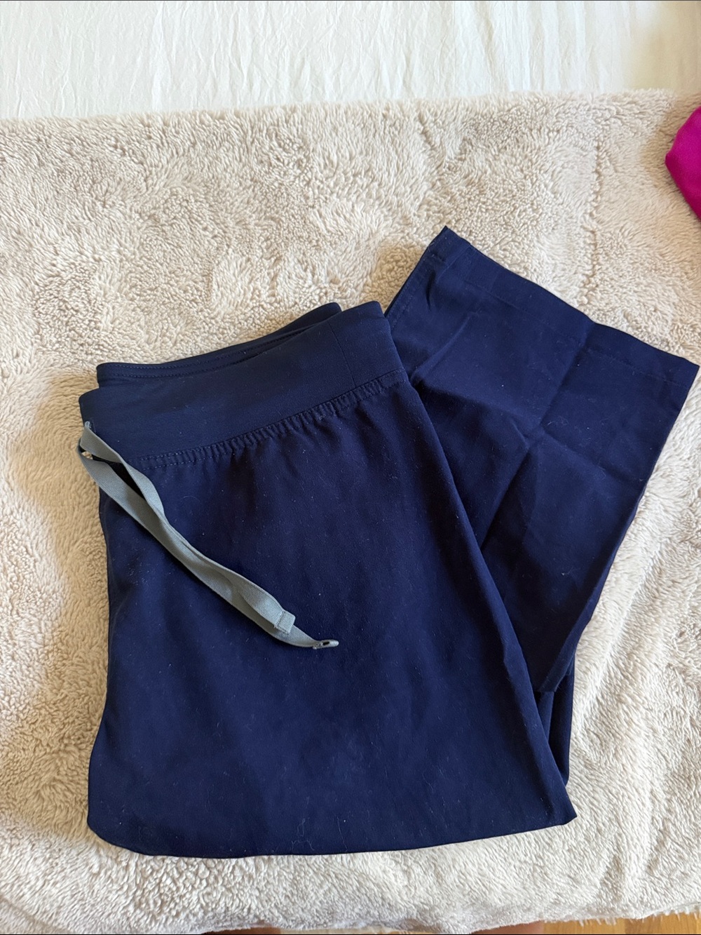 FIGS Navy Blue straight leg pants